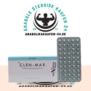 CLEN-MAX 40mcg (100 pills) Fläschchen kopen online in Germany- anabolikakaufen-24.de